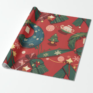 kerstpapier cadeaupapier