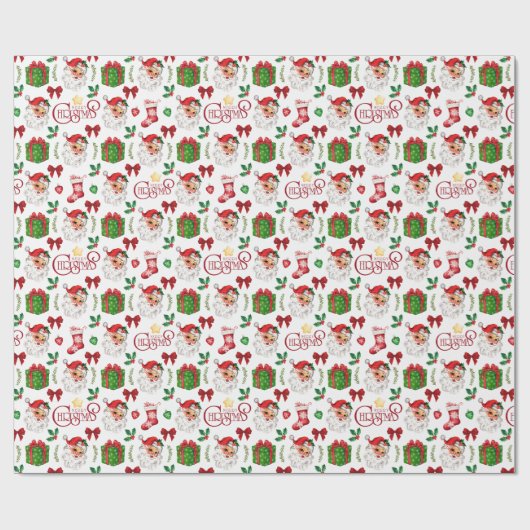 kerstpapier cadeaupapier (Vlak)