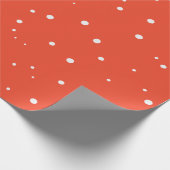 kerstpapier, cadeaupapier, matte papier, rood cadeaupapier (Hoek)