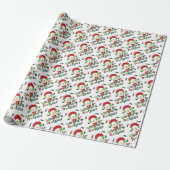 kerstpapier Helper Elf van kerstcadeautje Cadeaupapier (Uitgerold)