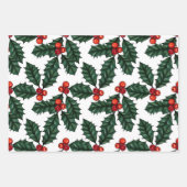 kerstpapier inpakpapier vel (Voorkant)