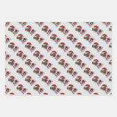 kerstpapier inpakpapier vel (Voorkant)