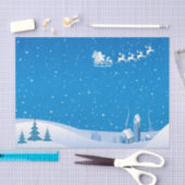 Kerstpapier/kerstman/kerstman/slee Tissuepapier (Craft)