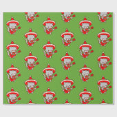 kerstpapier - MEOWIACHI CAT Cadeaupapier (Vlak)