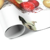 kerstpapier met bulledog cadeaupapier (Rol Hoek)