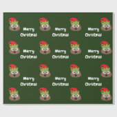 kerstpapier met Emoji-vulling Cadeaupapier (Vlak)