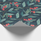 kerstpapier met Floral Cadeaupapier (Hoek)