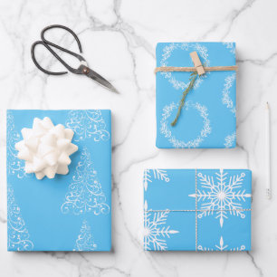 kerstpapier met onmiddellijke verpakking Reeks 3 v Inpakpapier Vel