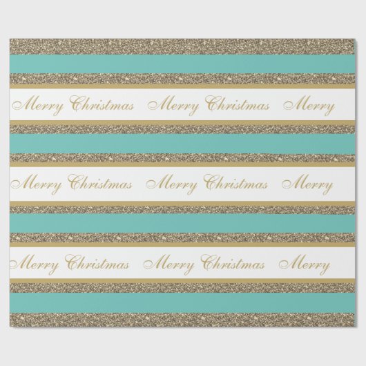 kerstpapier met vulling, met faux, gestript cadeaupapier (Vlak)