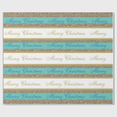 kerstpapier met vulling, met faux, gestript cadeaupapier (Vlak)