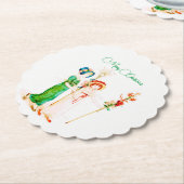 kerstpapier  onderzetter (Gekanteld)