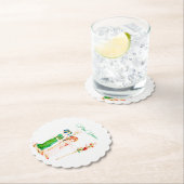 kerstpapier  onderzetter (Insitu)