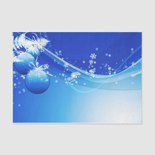 kerstpapier/Ornamenten Tissuepapier (Voorkant)