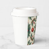 kerstpapier papieren bekers (Rechts)