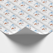 kerstpapier Snowman Cadeaupapier (Hoek)