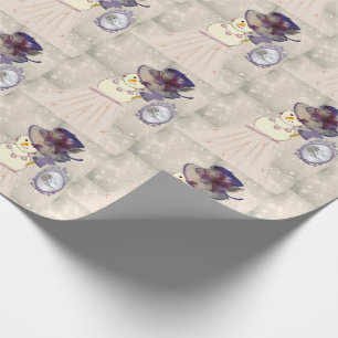 kerstpapier Snowman, Cadeaupapier