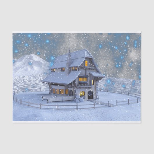 kerstpapier tissuepapier (Voorkant)