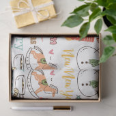 kerstpapier tissuepapier (Geschenk)