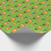 kerstpapier van Corgi "Mini Pattern" Cadeaupapier (Hoek)