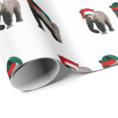 kerstpapier van grizzly beer cubs cadeaupapier (Rol Hoek)