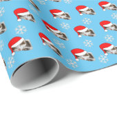kerstpapier voor de kerstmanshat van Cute Cat Cadeaupapier (Rol Hoek)