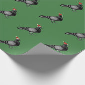 kerstpapier voor duivenkerst cadeaupapier (Hoek)