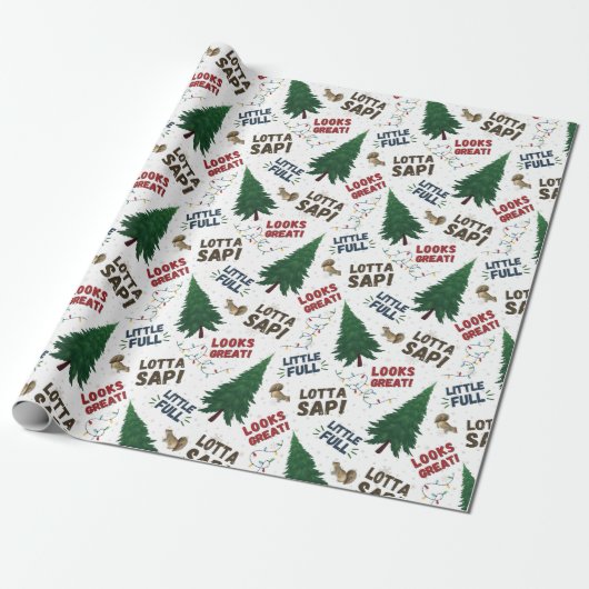 kerstpapier voor gevarendriepering cadeaupapier (Uitgerold)