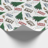 kerstpapier voor gevarendriepering cadeaupapier (Hoek)