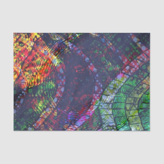 kerstpapier voor Glazen in lood Tissuepapier (Voorkant)