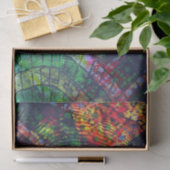 kerstpapier voor Glazen in lood Tissuepapier (Geschenk)