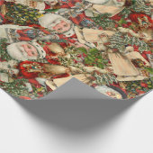 kerstpapier voor kerstbekkenbonnen cadeaupapier (Hoek)