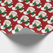 kerstpapier voor kerstcadeautjes cadeaupapier (Hoek)