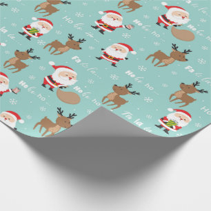 kerstpapier voor kerstkerstbeklimming (kerstmars) cadeaupapier