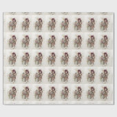 kerstpapier voor  kinderen cadeaupapier (Vlak)