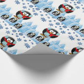 kerstpapier voor onmiddellijke verpakking cadeaupapier (Hoek)