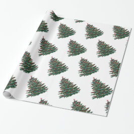 kerstpapier voor onmiddellijke verpakking cadeaupapier