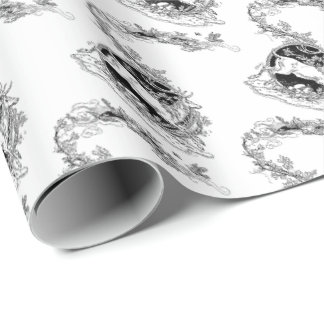 kerstpapier voor rendieren cadeaupapier