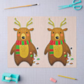 kerstpapier voor rendieren tissuepapier (Craft)
