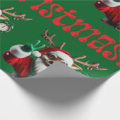 kerstpapier voor riffels cadeaupapier (Hoek)