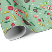 kerstpapier voor Snoepjes Cadeaupapier (Rol Hoek)