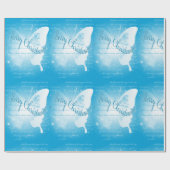 kerstpapier voor vlinder-kerst cadeaupapier (Vlak)