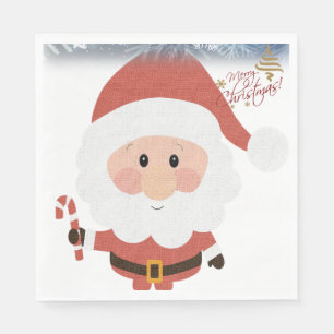 Kerstpapieren servetten, Sinterklaas Servet