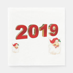 Kerstpapieren servetten, Sinterklaas Servet