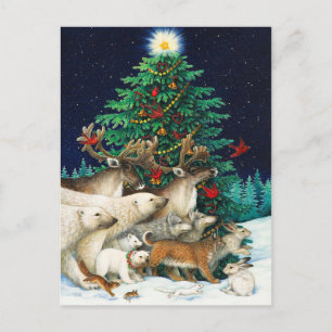 kerstparade feestdagenkaart