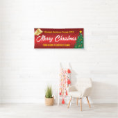Kerstparade of -display spandoek (Insitu)