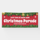 kerstparade spandoek (Horizontaal)