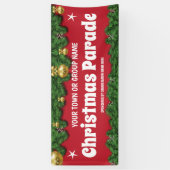 kerstparade spandoek (Verticaal)