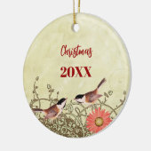  kerstparen Foto Ornament (Links)