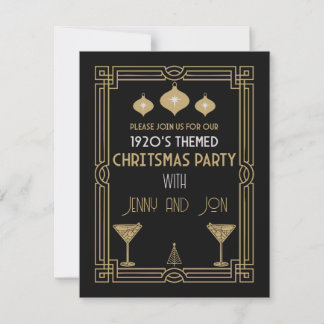 KERSTPARTY MET 1920S THEMA