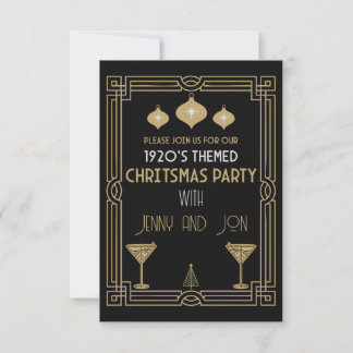KERSTPARTY MET 1920S THEMA